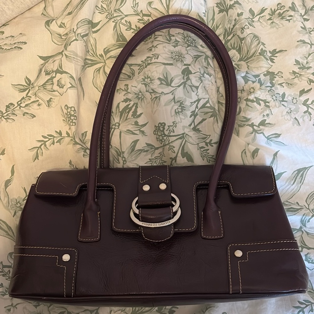 Franco Sarto purple purse
Silver buckle